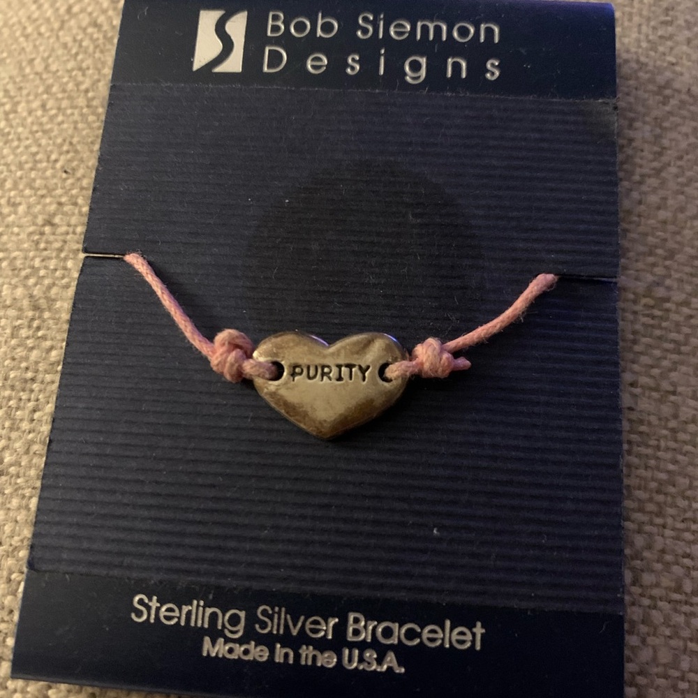 NWT Bob Simeon “Purity” Bracelet